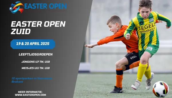 Easter Open Tournament 2025 - een internationaal toernooi in eigen land! Meld je team nu aan!