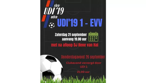 Na afloop UDI'19 - EVV DJ in de kantine