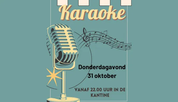 Vanavond is het karaoke-tijd op onze clubavond!  🎤🎉