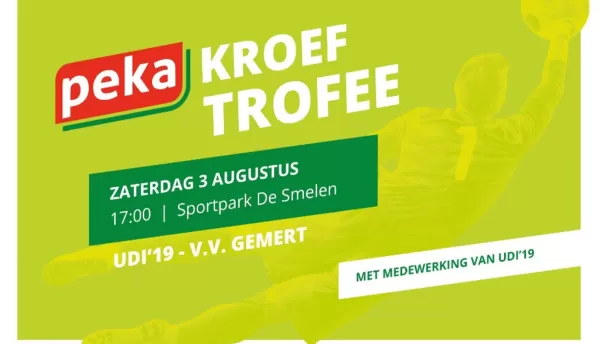 Voorbeschouwing: Gemert - UDI'19 | Peka Kroef trofee