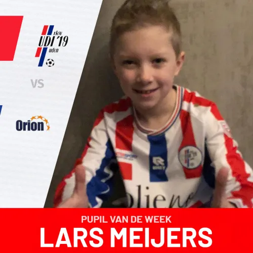 Pupil van de week: Lars Meijers